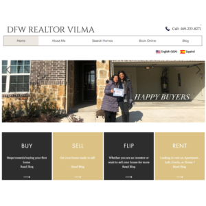 DFW REALTOR VILMA WEBSITE